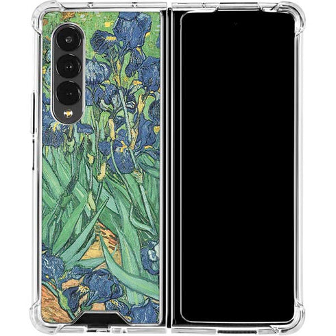 Vincent Van Gogh Irises Galaxy Z Fold4 5G Clear Case